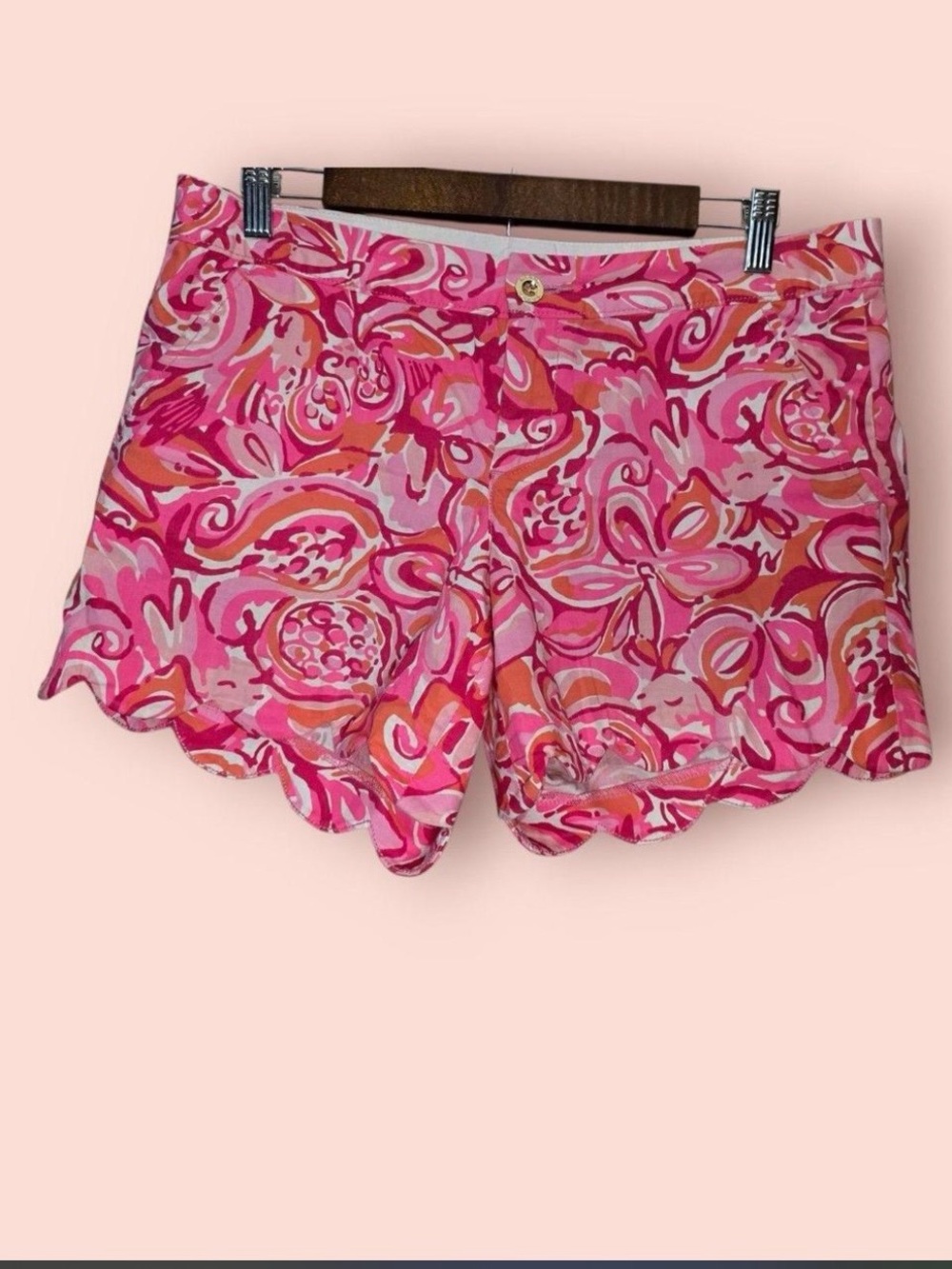 Lilly Pulitzer “Pink Pout Mango Salsa” Shorts